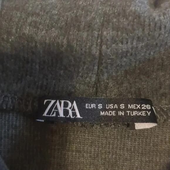 Zara Grey sleeveless turtleneck Small - Picture 3 of 4